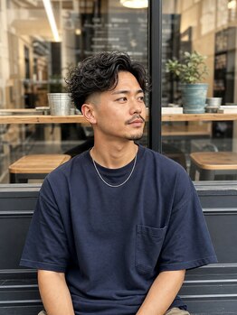 クフィア 難波(CUFFIA)の写真/【各なんば駅5分/21時まで営業】男の身だしなみにシェービングやヘッドスパも本格的な"理容室"メンズサロン