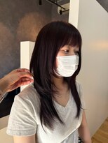 ノーヴァ バイ ボナ 前橋店(nova by bona)&nbsp;髪質改善レイヤーカットで小顔見せくびれロングヘア