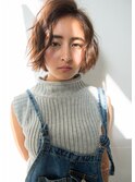 透け感アンニュイボブ