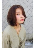  [オージュアサロン/恵比寿]色気のある大人ボブ