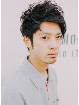 ウイングスガーデン 鶴川(WINGS garden) アップバングパーマ☆  鶴川 美容室