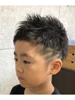 エスフォーメン(es for men)&nbsp;kidsカット ツーブロックベリーショート