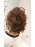 ヘアアレンジ/ふんわりアップ