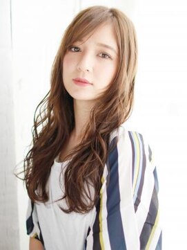 ヘアメイク ナル(hair make nalu) セミウエットのミックスカールスタイル