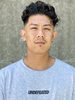 フランクスバーバー アンド ビアークラブ(FRANK'S BARBER and BEER CLUB)&nbsp;かき上げパーマスキンフェード