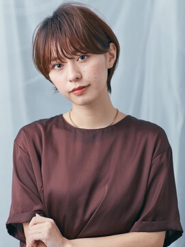 エムスラッシュ たまプラーザ(M.SLASH) レッドブラウン/甘辛MIX/耳かけショート/たまプラーザz1