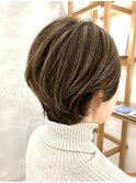 冬のショートスタイル
