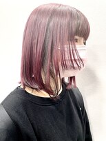 エクラヘア(ECLAT HAIR) 姫カット×ピンクカラー
