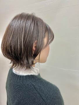 アールモンドヘア新世界 【北見】#ボブ＃ショートボブ#外ハネ