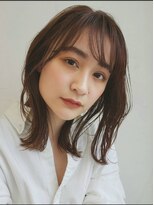 エアー 青山(AIR) 【モテ・愛され】ハイカジュアルな外ハネミディ