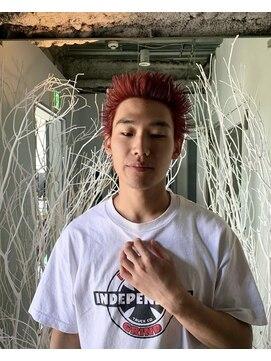 ランド(LAND) Box hair / 90s cherry red