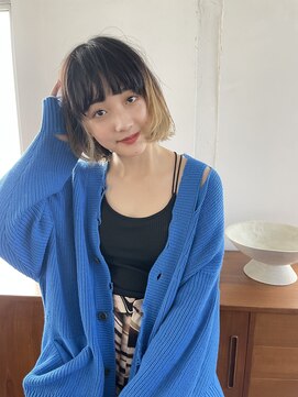 ノラジャーニー(NORA Journey) 【佐藤諒】顔周りカット顔周りレイヤーカット前髪カットウルフ
