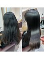 フェイス 石川町 (FACE)&nbsp;ハイダメージ毛の縮毛矯正です。