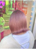 くすみピンクベージュ
