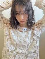 ケイト(kate) 【kate 大宮】オリーブブラウン×ソバージュ風パーマ