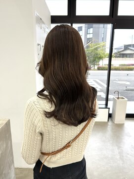 ノートエートル 西金沢(Nought etre) カカオブラウン/髪質改善/顔まわりレイヤー/タンバルモリ/20代