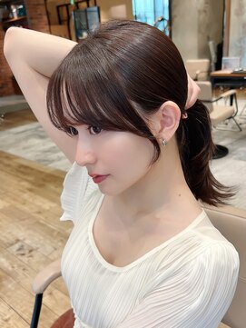 アフロート ルヴア(AFLOAT RUVUA) *20代30代40代◎大人かわいい顔まわりレイヤー小顔カット