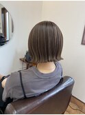 切りっぱなし/外ハネ