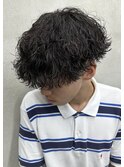 尾崎指名/波巻きパーマ