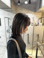 ノス 表参道(NOOS)&nbsp;髪質改善インナーグレージュピンクベージュマチルダボブNOOS根本