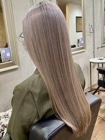 ロナバイソル(lona by SoL)&nbsp;美髪ストレートカット/毛先グラデーションカラー