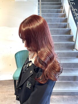 アオ(ao.) 美髪ピンクブラウン