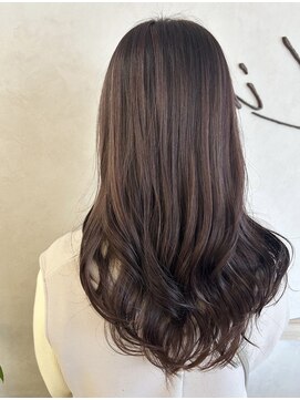 リンク(Link) ピンクラベンダー/アッシュバイオレット/艶髪/大人ヘア/シアー