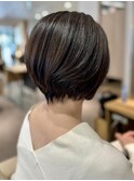本八幡×ショートボブ×オーガニック×髪質改善