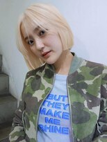 カシェ ナカザキ(CACHE NAKAZAKI)&nbsp;ハイトーン/ブロンド/ボブ