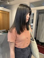 テトラ バイ ネオリーブ 横浜西口店(tetra by neolive)&nbsp;オリーブグレージュ　顔周りレイヤー