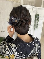 サロンナビ(Salon Navi)&nbsp;浴衣ヘアセット/シニヨン/着物