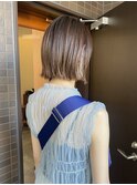 切りっぱなしbob/外ハネbob