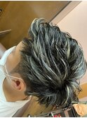 メンズ☆ハイライトメッシュ