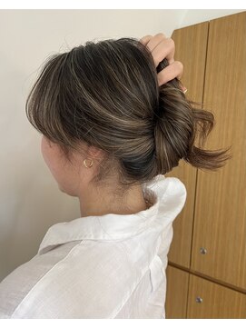 アンドビューティフル 恵比寿(andbeautiful) ハイライトカラーアレンジ