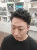 2ブロックショート・シンプルソフトモヒカン