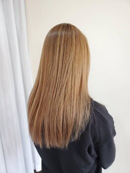 ヘアーフラワー(hair. flower)の写真/沖縄の湿気に負けない憧れのサラサラヘアに！あなたのなりたいストレートを叶えます♪
