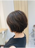 【目黒不動前美容室】お手入れ楽チンパーマショート