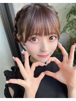 ポプルス(popls) ミルクティーカラー/ヘアセット/20代/髪質改善/ウルフカット