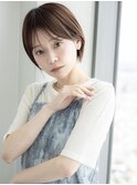 イメチェン/ホワイトブロンド/外ハネボブ/美髪/郡山70