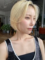 ベル 新宿(Belle) ボブでもお顔まわりに垢抜けさをプラス