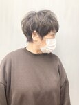40代50代60代大人耳だしショートウルフ 【つばき】
