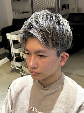 ノイセル(Noisyle) ☆アップバング×爽やか×ホワイトメッシュ