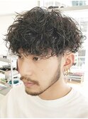 仙台マッシュツイストパーマツイストスパイラルパーマ刈り上げ