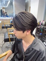 メンズサロン キング 梅田店(Men’s salon K!ng)&nbsp;ホワイトメッシュ/ツイスト/ツイスパ/パーマ/メンズ/眉毛