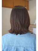 ボブカット レイヤーボブ 切りっぱなし 外ハネくびれヘアー