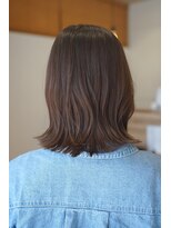 ミューズ バイ ケンジ(MUSE by KENJE) ボブカット レイヤーボブ 切りっぱなし 外ハネくびれヘアー