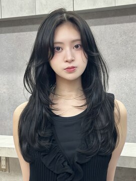 SSAW rough layer ＋　暗髪グレージュ