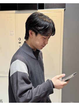 メラク(Merak) メンズ/メンズカット/センターパート