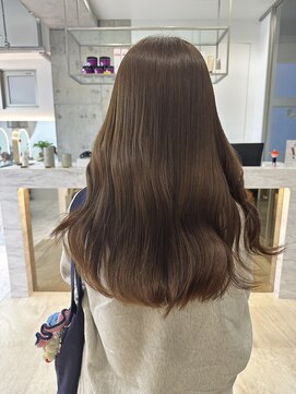 ロンドルピナス 小倉(Lond Lupinus) 黒髪カタログ/オリーブグレー/ココアベージュ/小顔に見せるヘア