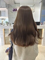 ロンドルピナス 小倉(Lond Lupinus) 黒髪カタログ/オリーブグレー/ココアベージュ/小顔に見せるヘア